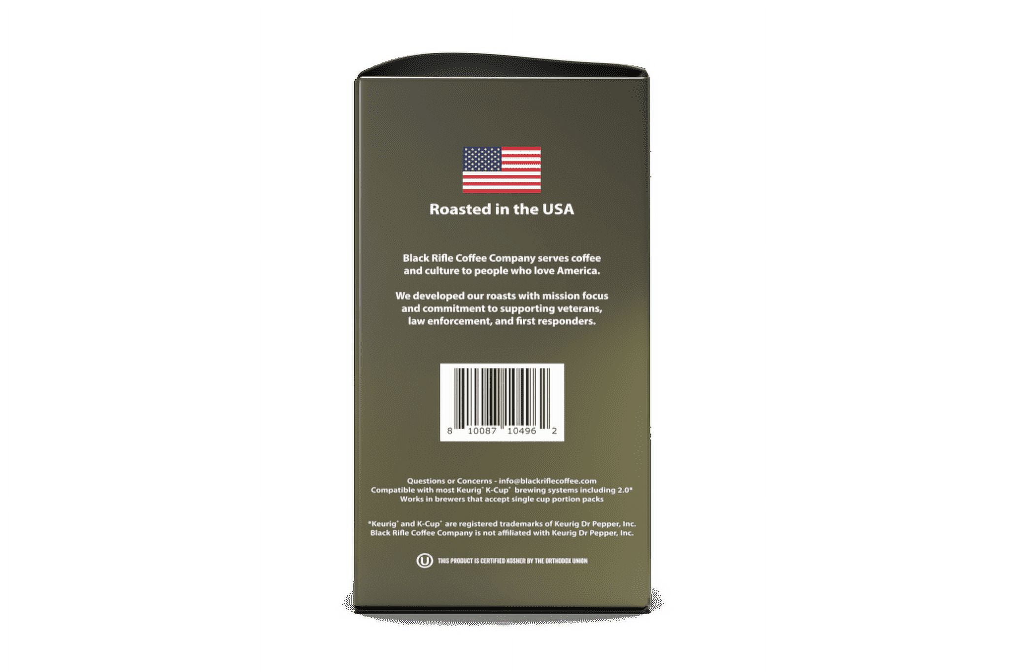 Black Rifle Coffee Company - Brandclub - Black Rifle Coffee Company Freedom  Fuel K Cups Pods, Dark Roast, 22 Ct