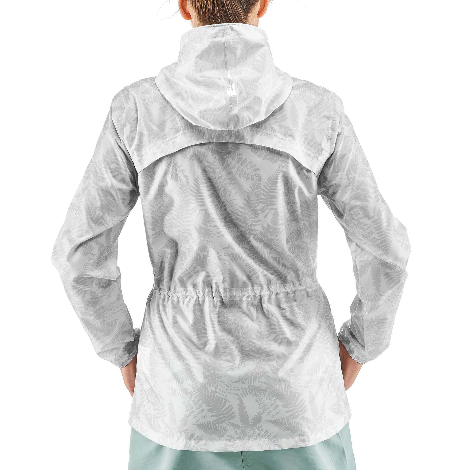 quechua raincut zip jacket