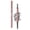 Brunette, variant on YES.EYE DO Black Eyebrow Pencil with Brush, Dual-ended Microfilling Eyebrow Liner for Natural-looking Results, Ultra Precise 2mm Micro Triangular Tip for Filling in Sparse Brows, Sweatproof No-caking