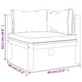 thumbnail image 4 of vidaXL 7 Piece Garden Lounge Set with Cushion Solid Acacia Wood, 4 of 5