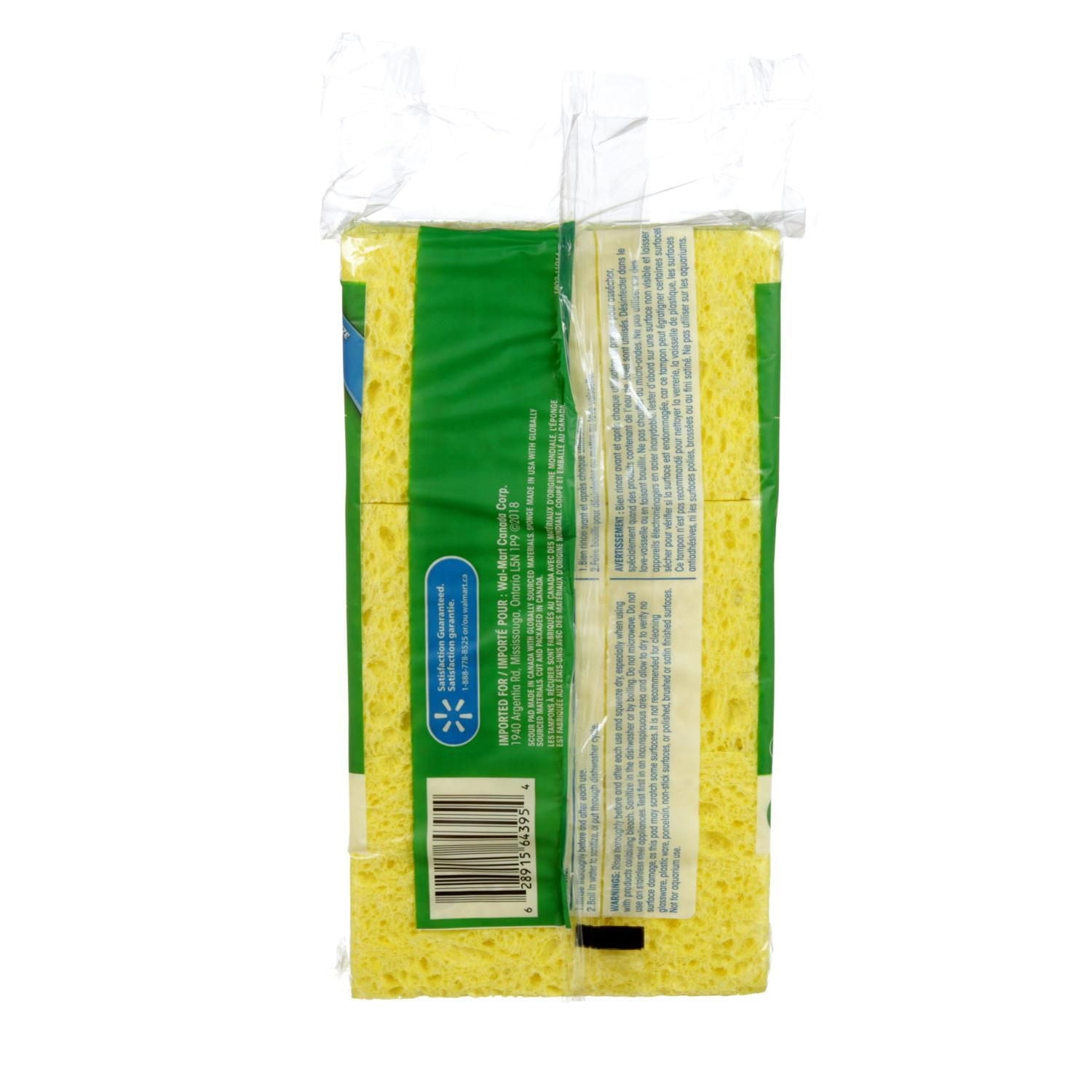 Heavy Duty Scrub Sponge, HD-12-9 CA WM, 9 Units/Pack, 12 Packs/Case, Private Label