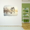 thumbnail image 2 of Animal Wall Decals for Children Bedroom - Horses With Lake Background Horse DIY & Creativity Boy Girl Bedroom Wall Sticker - Size: 20 In x 16 In, 2 of 5