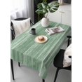 thumbnail image 6 of Sage Green Table Cloth, Waterproof Tablecloth for Rectangle Tables, Vintage Modern Abstract Art Ombre Reusable Washable Fabric Table Cover for Restaurant Kitchen Dining Tables 54"x108", 6 of 9