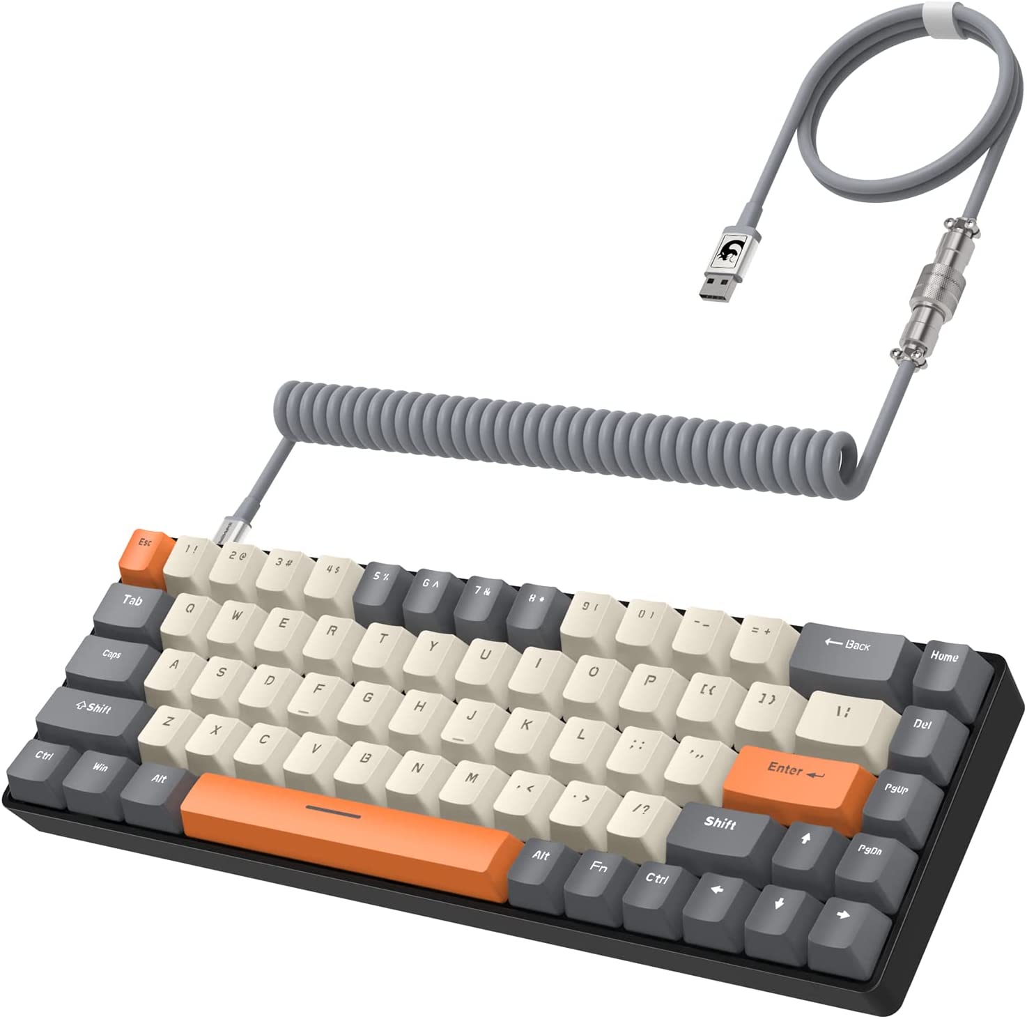 ZIYOU LANG RK-T8 Wired 65% Mechanical Gaming Keyboard with RGB Backlit Anti-ghosting  TKL Mini 68 Key Custom Coi