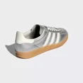 thumbnail image 4 of adidas Gazelle Indoor Trainers in Silver Metallic/Core White Shoes, 4 of 6