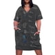 thumbnail image 1 of Vestido de bolsillo suelto con sistema solar, vestido de verano para mujer, vestido para fiesta nocturna., 1 of 7