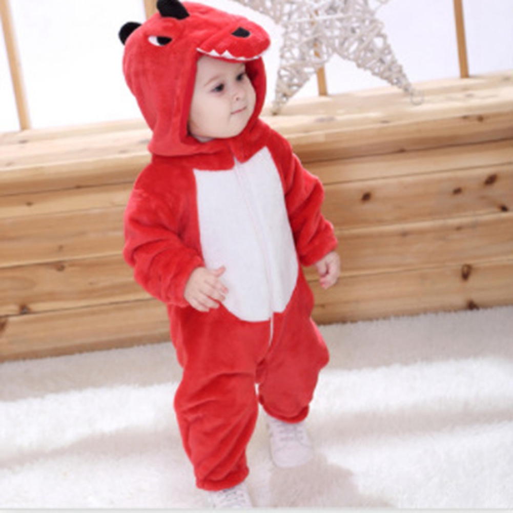 Combinaison/pyjama Bébé Animal - Taille 0 à 36 Mois (70-120cm) - Flanelle Douce, Couleurs Vives, Pour Déguisement Ou Nuit