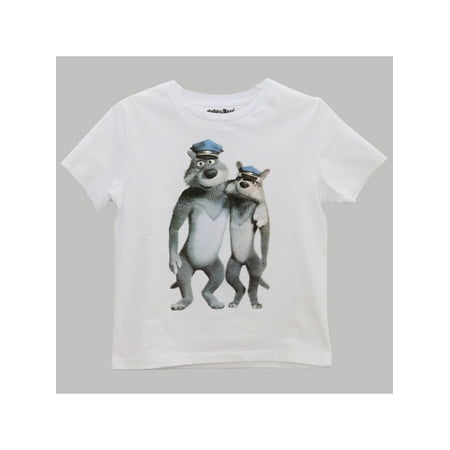 UPC: 0195466000906 | Masha and The Bear Wolves Taxi T Shirt