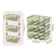 thumbnail image 4 of 3 soportes transparentes para lápiz labial, superposición de almacenamiento, soporte de exhibición para brillo de labios, verde transparente, 4 of 6