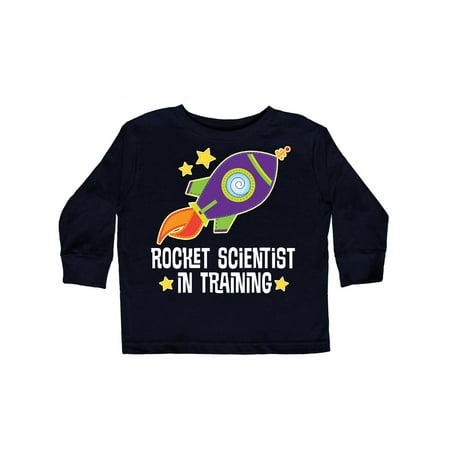 

Inktastic Rocket Scientist in Training Gift Toddler Boy or Toddler Girl Long Sleeve T-Shirt