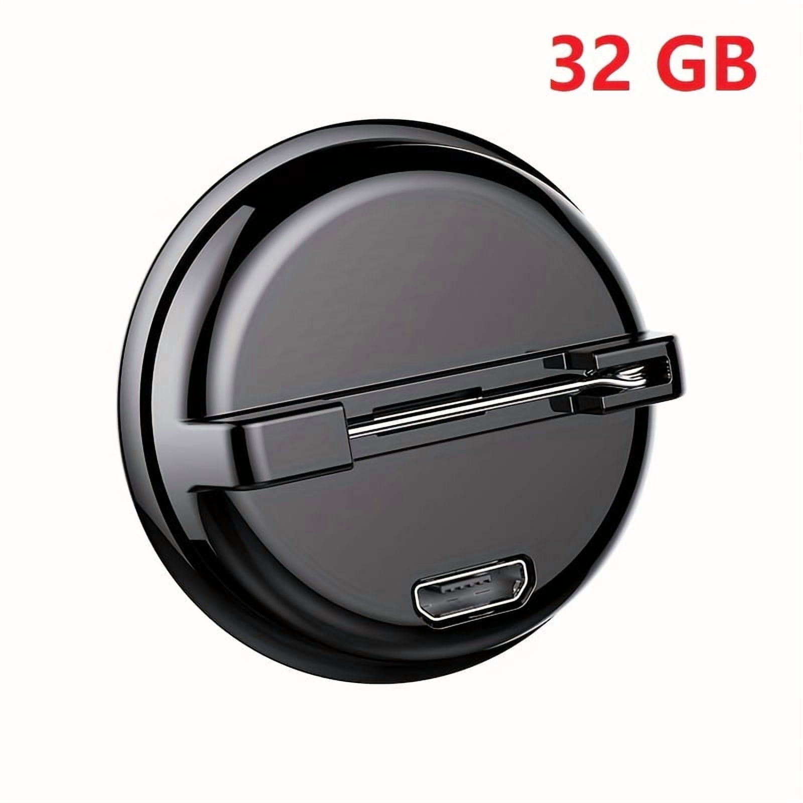 8-Core Noise Reduction Mini Voice Recorder, One-Touch Recording, Fast Charging, Secret Storage, Time Stamp & File Encryption, USB & 3.5mm jack for PC/Laptop/Smartphone