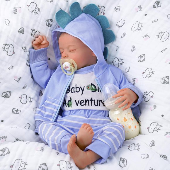 Muñeca Reborn ADFO Reborn Girl de 20 pulgadas realista con accesorios