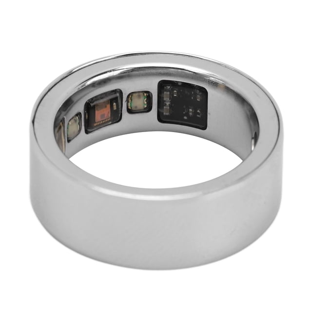 Anillo De Salud Inteligente, Anillo De Seguimiento Actividad Física Con Monitor De Frecuencia Cardíaca, Sueño, Temp, Podómetro, Pulsera Deportiva IPX8 Con Estuche De