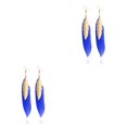 thumbnail image 3 of yingyy Dangle Earrings with Gold Color Small Earrings for Women blue 2Set, 3 of 6