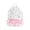 Light Pink3, variant on Lumxatz Ruffle Ribbon Lace Backpack, 14 Inch Heavy Duty Bookbag for Daily Use