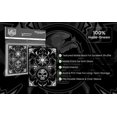 thumbnail image 5 of Fundas para cartas Realm Guard 100 unidades, textura mate negro, 5 of 5