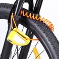 thumbnail image 3 of Meileang Disc Brake Lock Reminder Cable 120CM Retractable Steel Wire Bright Color Motorcycle Mountain Bike Anti-Theft Security Disc Lock Warming Rope Bicycle Accessories, 3 of 8