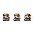 thumbnail image 3 of Kearding Resin Figurines Decorative Christmas Statues for Restaurant Bedroom Holiday Type1 NO1, 3 of 6