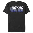 thumbnail image 1 of Men's NSYNC Retro Fade  Graphic Tee Black X Large, 1 of 5