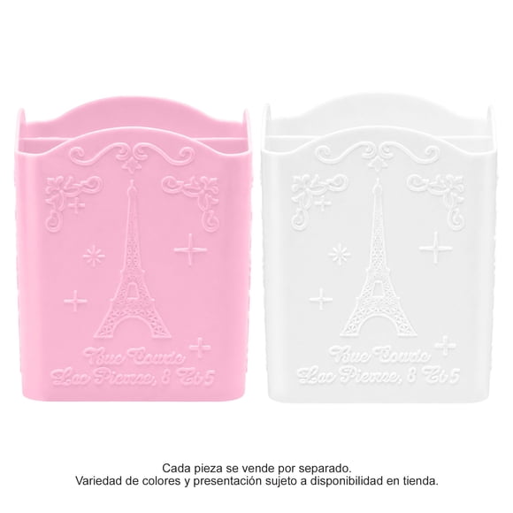 Organizador de Brochas Prichos París de Plástico Varios Modelos 1 Pieza