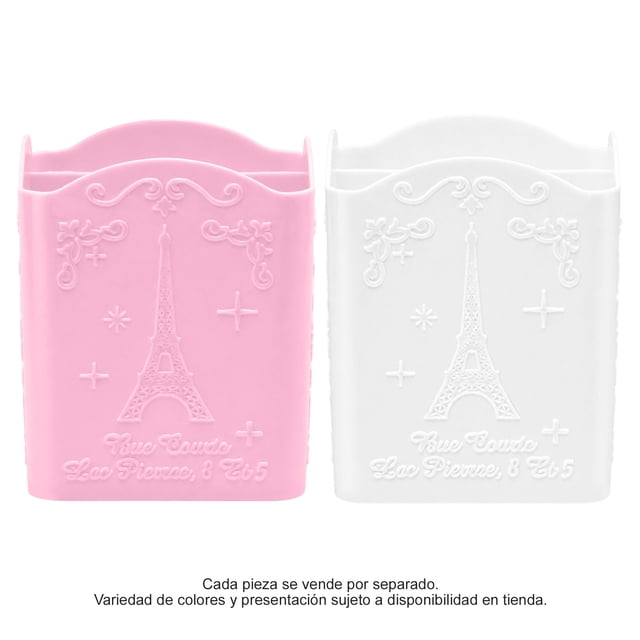 Organizador de Brochas Prichos París de Plástico Varios Modelos 1 Pieza