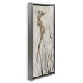 thumbnail image 2 of Stupell Industries Traditional Vigilant Seahorse Ocean Wildlife Gray Floating Frame Canvas Art, 14 x 31, by Carol Robinson, 2 of 7