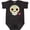 Black Leopard, variant on Inktastic DÃa De Los Muertos Skull with Flower Boys or Girls Baby Bodysuit