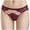 Wine, variant on Laceshorts Panties for Women Lace Panties Underwear Mid Rise Underpants