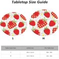 thumbnail image 2 of Cherry Blossoms Table Cloth Round Fitted Tablecloth Elastic Edge Waterproof Polyester Dining Table Covers for Kitchen, Camping, Party -(40"-44" Round Tables), 2 of 6