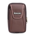thumbnail image 1 of Fashion Men Phone Pocket PU Leather Soft Card Case Bag Outdoor Multi-function Money Wallet Zipper Purse, 1 of 7