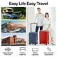 thumbnail image 2 of Carcasa rígida Carry On Luggage mixi Airline Approved, 51 cm, policarbonato, color rojo, 2 of 6