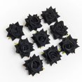 thumbnail image 1 of Flores artificiales para decoración del hogar, coronas de Navidad, rosas de seda, accesorios nupciales, 100 Uds., 1 of 4