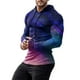 thumbnail image 2 of Men Pullover Hoodies Hooded Sweatshirts Jumper Muscle Activewear Sports Tops, 2 of 8