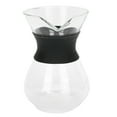 thumbnail image 1 of Pour Over Coffee Maker Set, Reusable Glass Drip Coffee Pot with Stainless Steel Filter for Elegant Coffee Dripper, Stylish Design, Completely Customized Coffee Making Process, 1 of 7