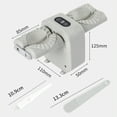 thumbnail image 3 of Uscallm 2Pcs Automatic Dumpling Maker Machine, Fully Automatic Dumpling Maker Machine, Double Head Kitchen Appliance For Fast Homemade Dumplings, Effortless Dumpling Press For Beginners, 3 of 9