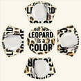 thumbnail image 2 of Leopard print is a color Round Table Placemats Set Of 5 Wedge Table Mats Washable Heat Resistant Place Mat For Dining Table Kitchen Farmhouse Restaurant, 2 of 6