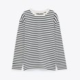 thumbnail image 1 of WAVLATII 2021 nuevas camisetas de manga larga a rayas para mujer ropa de calle femenina otoño primavera camisetas de algodón WLT2110 Tan Jianjun  unisex, 1 of 2