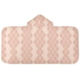 thumbnail image 2 of Toddler Hooded Beach Towel 24x50 Kids Bath Towels Soft Quick Dry for Swim Pool Boys Girls Rose Beige Block, 2 of 7
