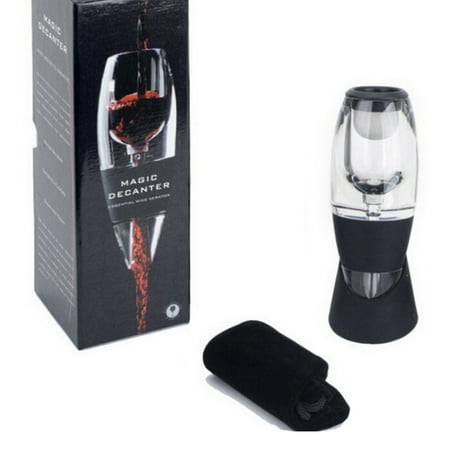 Magic Decanter Aerator Mini Red Wine Aerator Filter, Magic Decanter Essential Wine Quick Aerator, Wine Hopper Filter Set Wine Essential Equipment ()