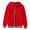 Red, variant on lnmuld Sweaters for Teens Boys Girls School Sweater Hooded Zip Up Knit Cardigan for Kids Teens Casual Warm Long Sleeve Pullover Size:14-15 Years