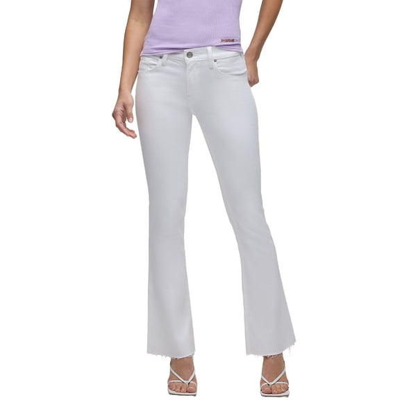 HUDSON Jeans womens Nico White Bootcut Jean, 25