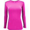 thumbnail image 1 of Women's Under Scrub Tee Crew Neck Long Sleeve T-Shirt, 1 of 6
