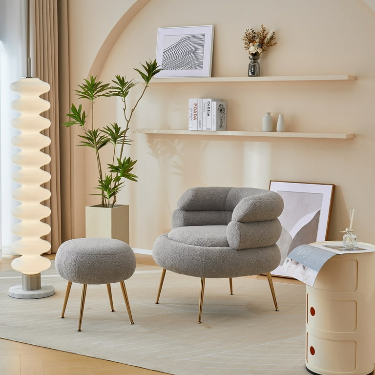 Carmean lounge chair and footstool sale