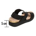 thumbnail image 3 of Sandalias Modare Mujer Negro Casual negro 25.5, 3 of 9