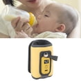 thumbnail image 1 of Baby Milk Warmer, 5 Adjustable Temperature Settings, Fast Heating, Touch Control, Feeding While Charging, with Real Time Temperature Monitoring, Ideal for Travel, Easy to Use, 1 of 7