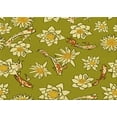 thumbnail image 1 of Ahgly Company Indoor Rectangle Patterned Dark Yellow Green Area Rugs, 8' x 10', 1 of 6
