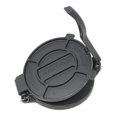 Tortilla Press and Pataconera Extra Duty 7.5 Inch Cast Iron Sturdy Build Flour Corn Tortilla Press Tortillera Tortilladora by Alpha Living