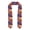 Flattened, variant on Colorful Butterfly Cluster Graduation Stole Class, Graduation Sash, Unisex Adult 36" Academic Commencements-Sharp Corner