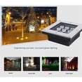 thumbnail image 5 of Outdoor Square LED Recessed Spotlight Outdoor Ground Light IP67 Waterproof Garden LED Spotlight for Garden, Yard, Pool Path, Architectural Lighting (3W Warm White Light), 5 of 5