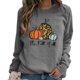 thumbnail image 2 of Sudadera con estampado de calabaza de otoño, jersey de Halloween para mujer, bonito jersey de Halloween para mujer, jersey de Halloween para mujer probado profesionalmente, 2 of 5